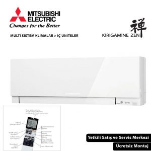 MSZ-EF22VE3W Kirigamine Zen Duvar Tipi İç Ünite Multi Split Klima Serisi